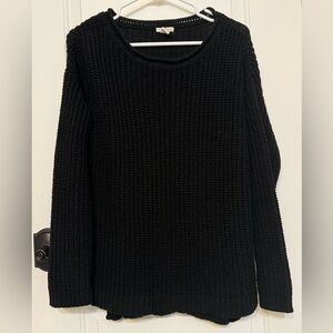 Forever 21 Black Crew Neck Sweater